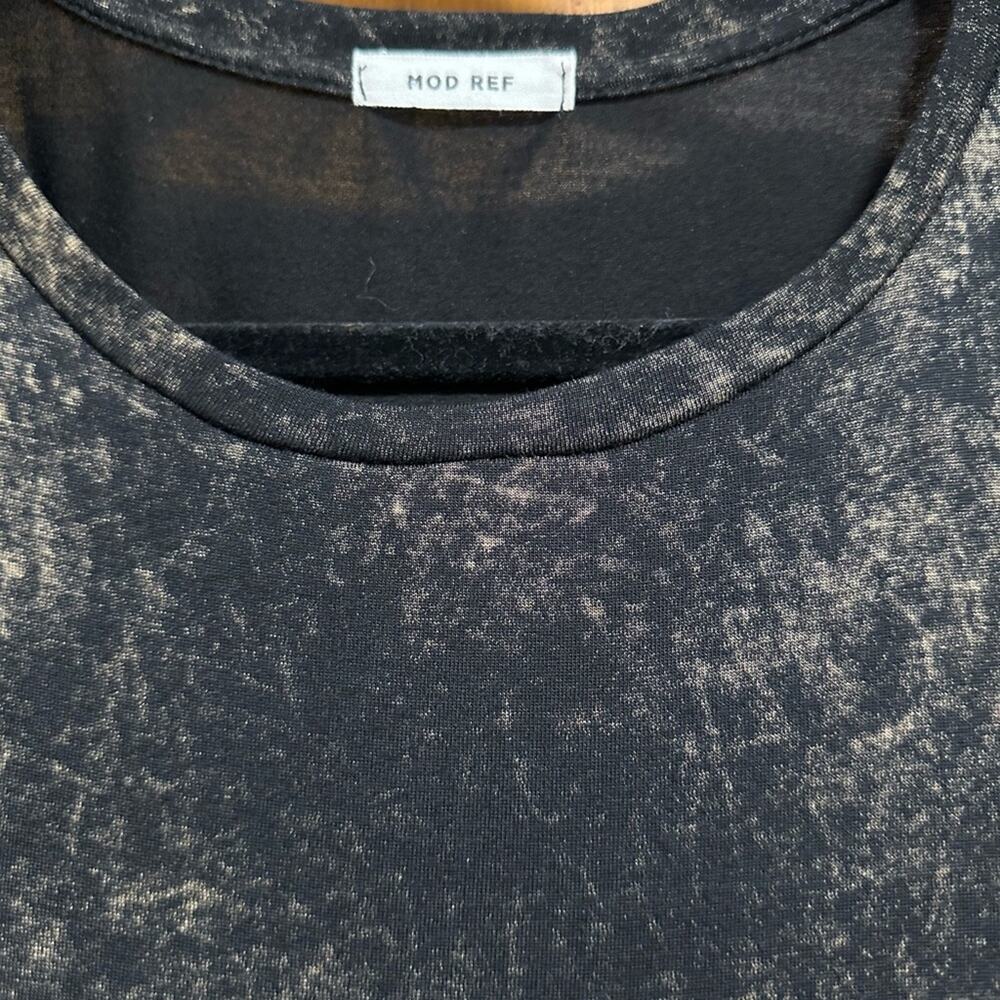 Mod Ref Abstract Pattern Midi Tank Dress With Ope… - image 2